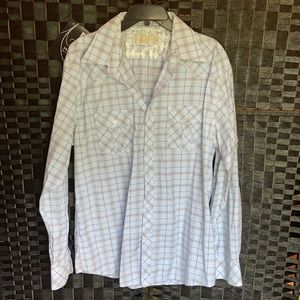 One90One Men’s Western Style Button Down